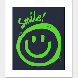 Smile! Posters and Art